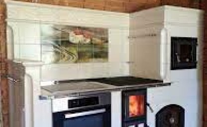 Fabricación de estufas - materiales modernos para cocinas y chimeneas